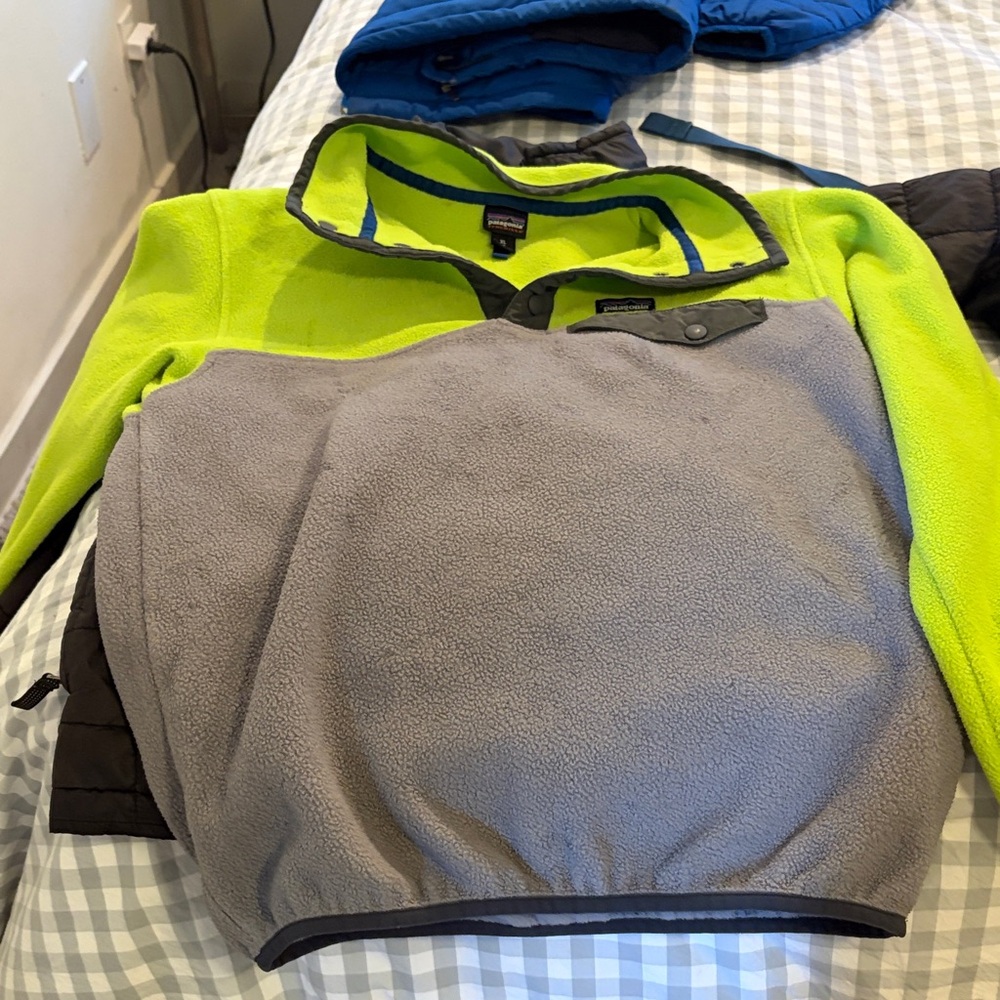 Patagonia Synchilla Bright Green Fleece